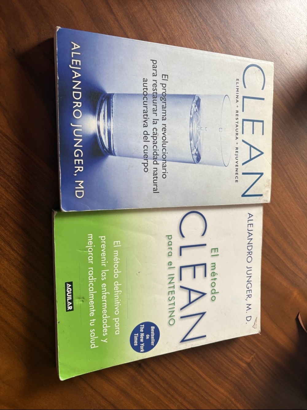 CLEAN Book Set by — Blue & Green Covers